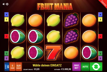 Fruit Mania Spielautomaten| Bally Wolf