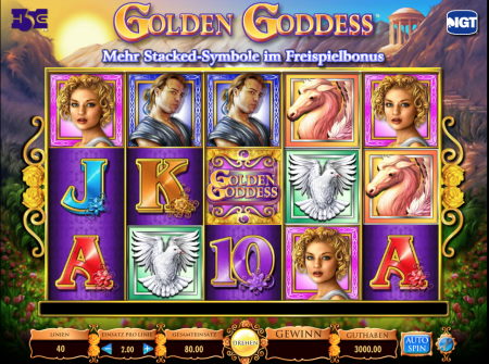 Golden Goddess Spielautomaten| IGT